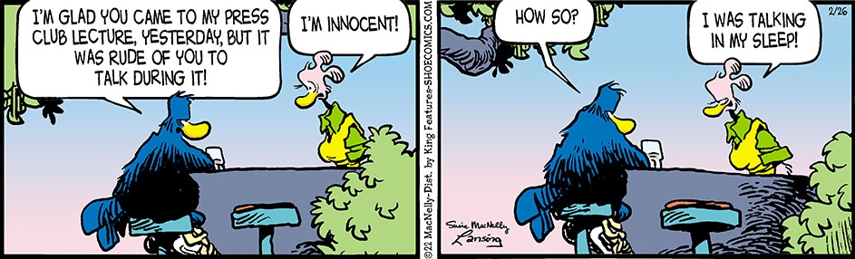 Shoe Comics | The Official Shoe Comic Strip | Searchable Archives Shoe Comics | The Official Shoe Comic Strip | Searchable Archives