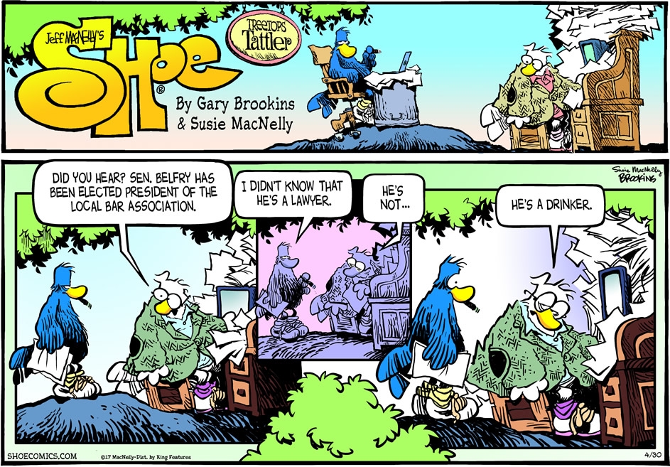 the comic strip shoe The comic strip shoe