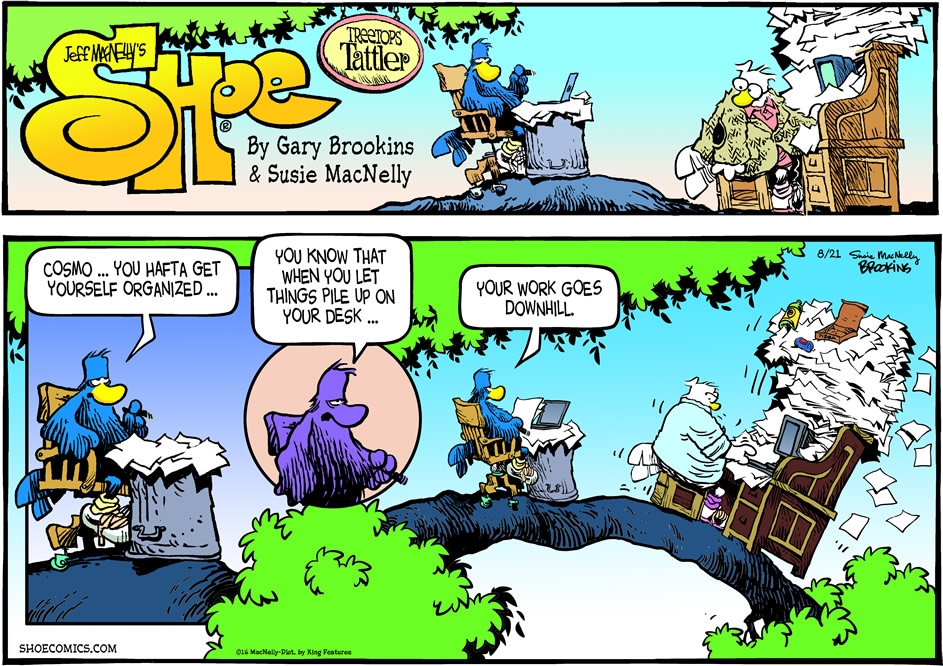 The Official Shoe Comic Strip site