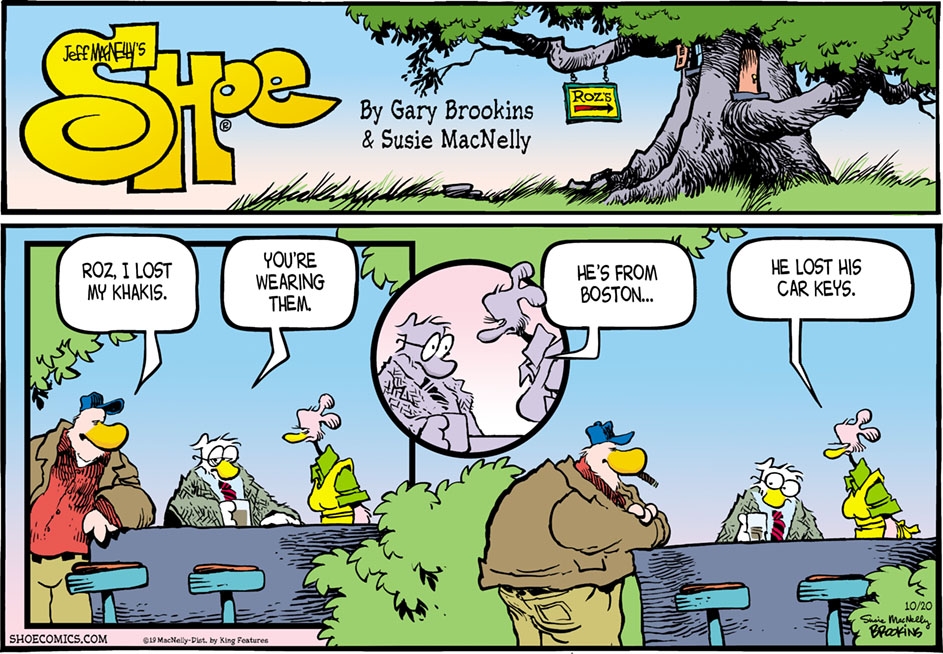 The Official Shoe Comic Strip site