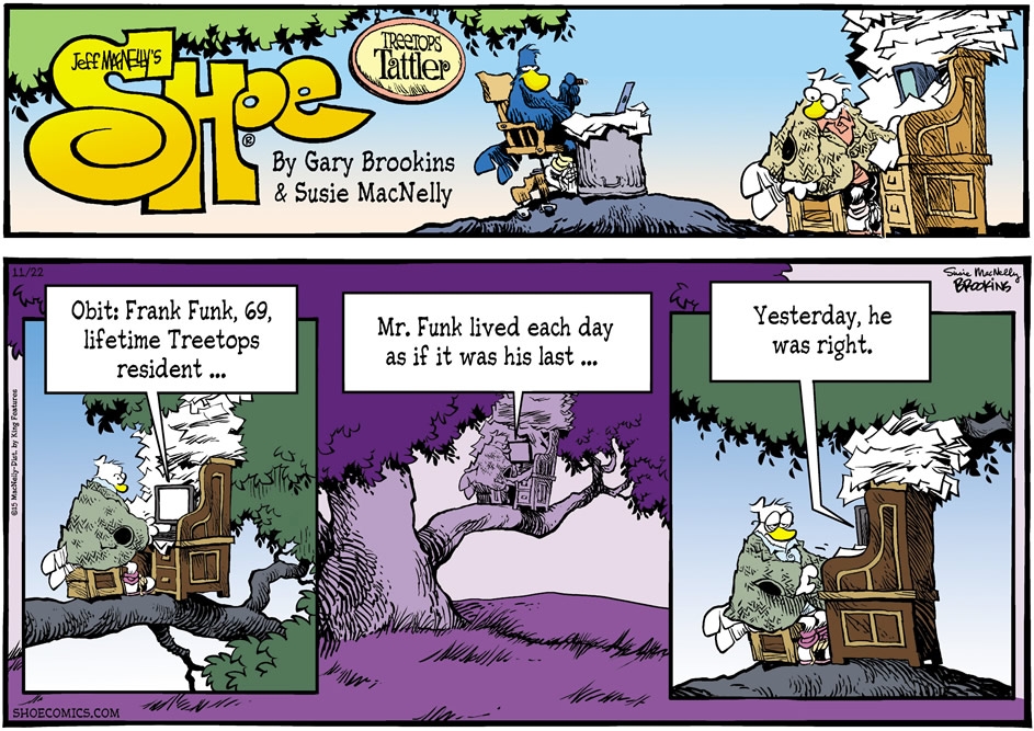 the comic strip shoe Shauna grant lesbian